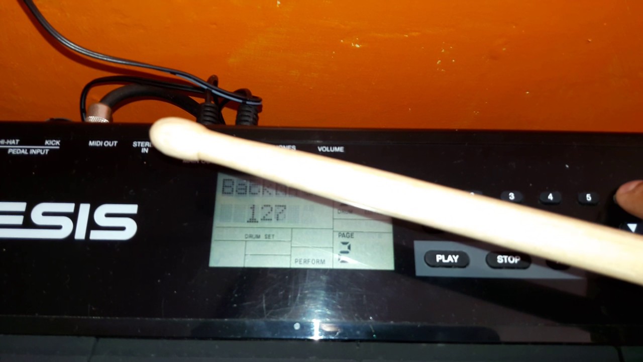 configuracion de octapad alesis performance pad ( ayuda como se guarda los bancos)