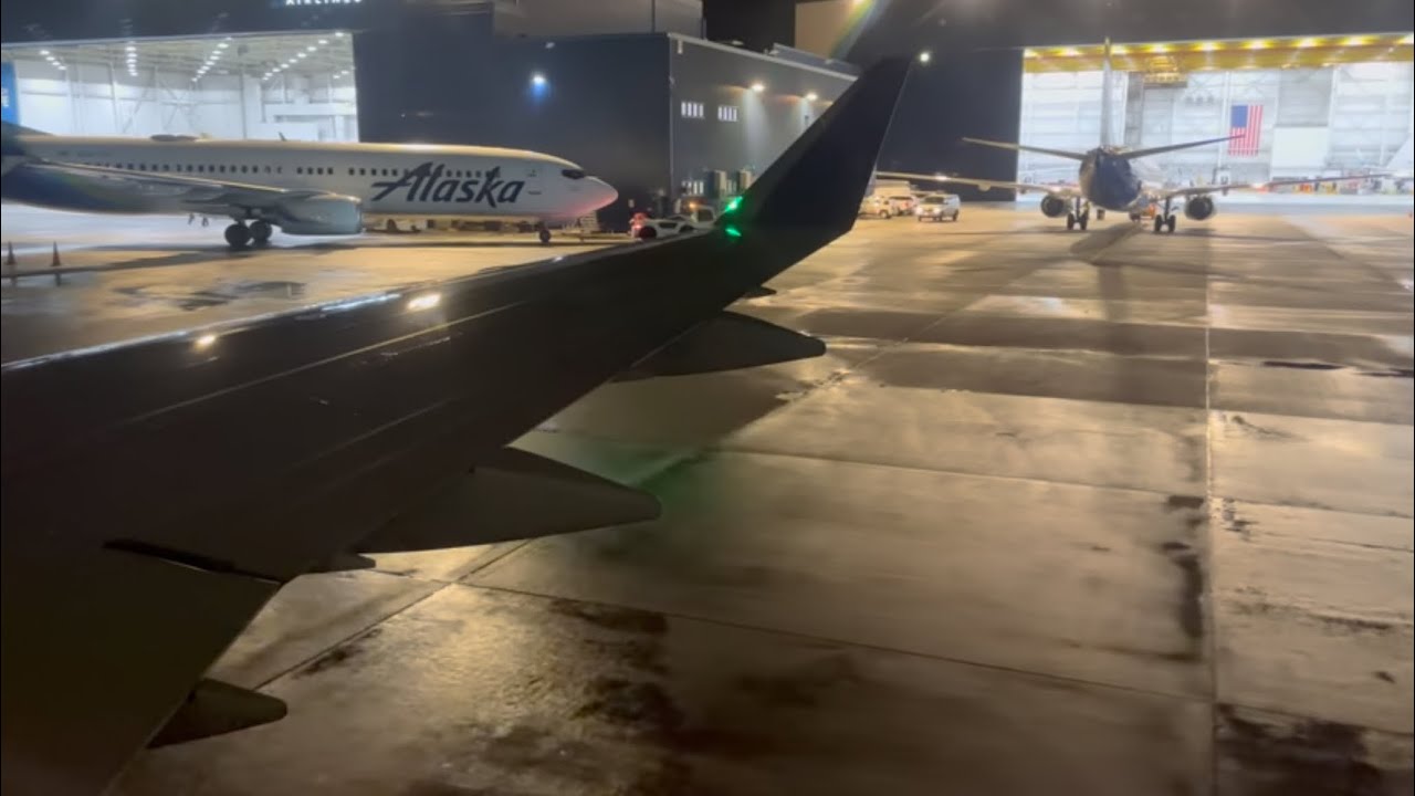 Delta Embraer 175 Landing into Seattle (SEA)