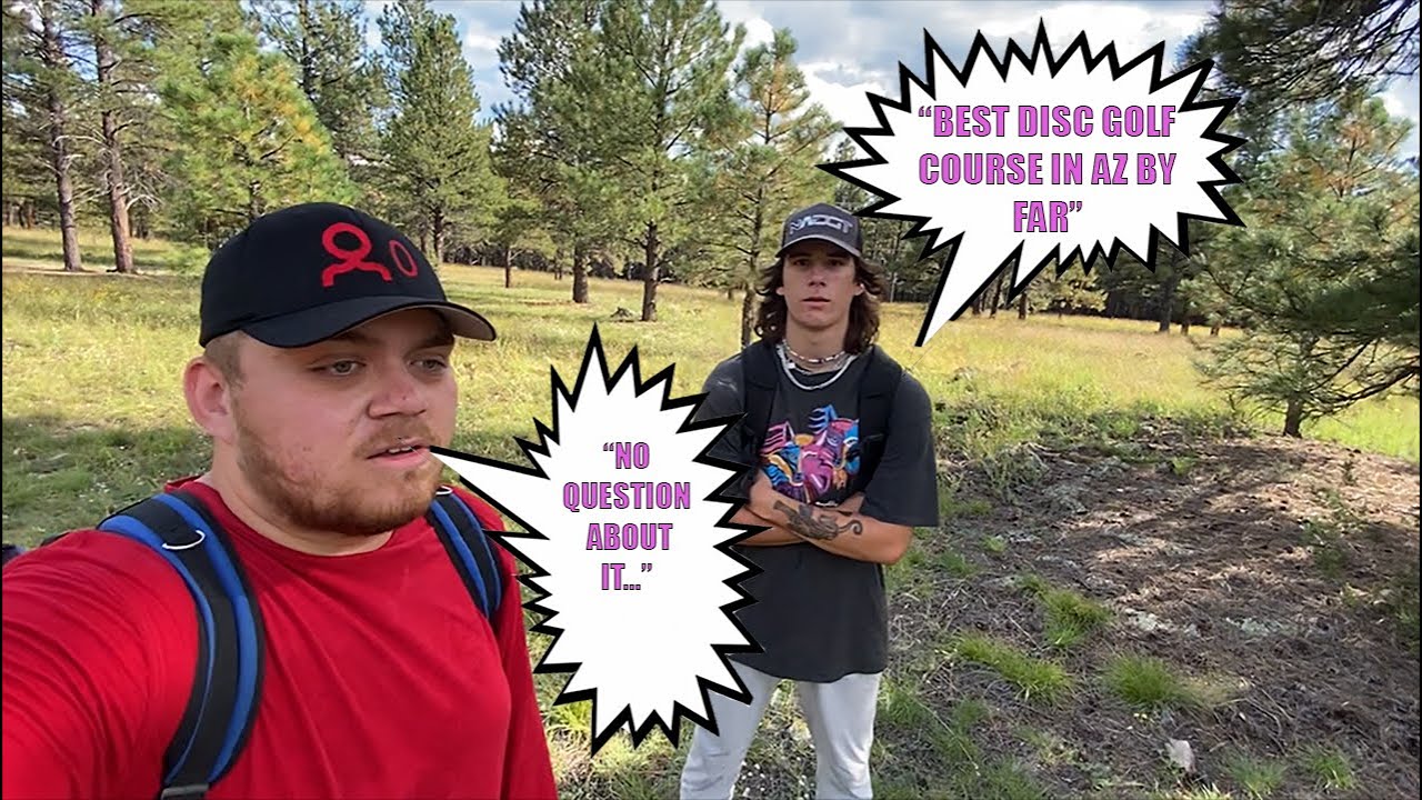 IS THIS THE NEW BEST DISC GOLF COURSE IN ARIZONA?!?!? (Little America in Flagstaff, Arizona)