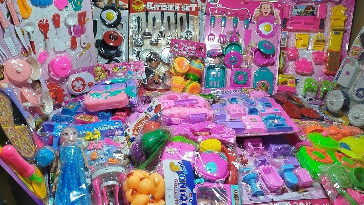 Unboxing Sensational Small Kitchen Set Collection | Satisfying Video with Unboxing Mini Kitchen Set