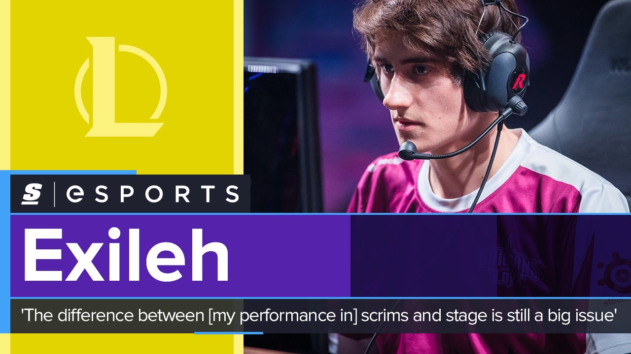 Exileh: 'The difference between [my performance in] scrims and stage is still a big issue'