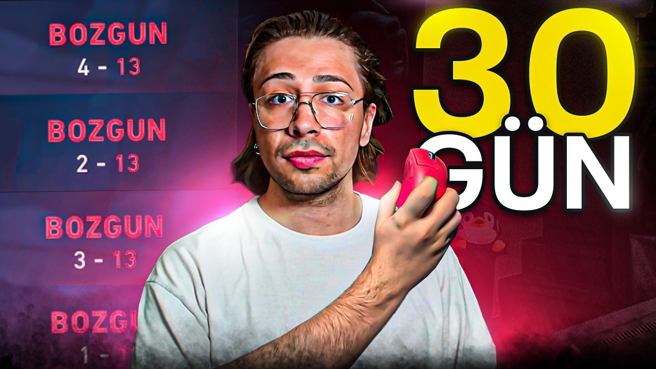 30 GÜN VALORANT OYNAMAYAN ADAM!