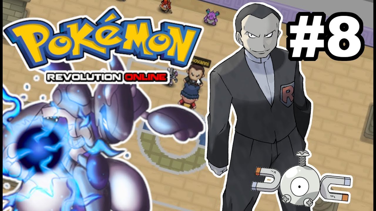 Pokemon Revolution Online KANTO! #8: Battle for the Earth Badge!