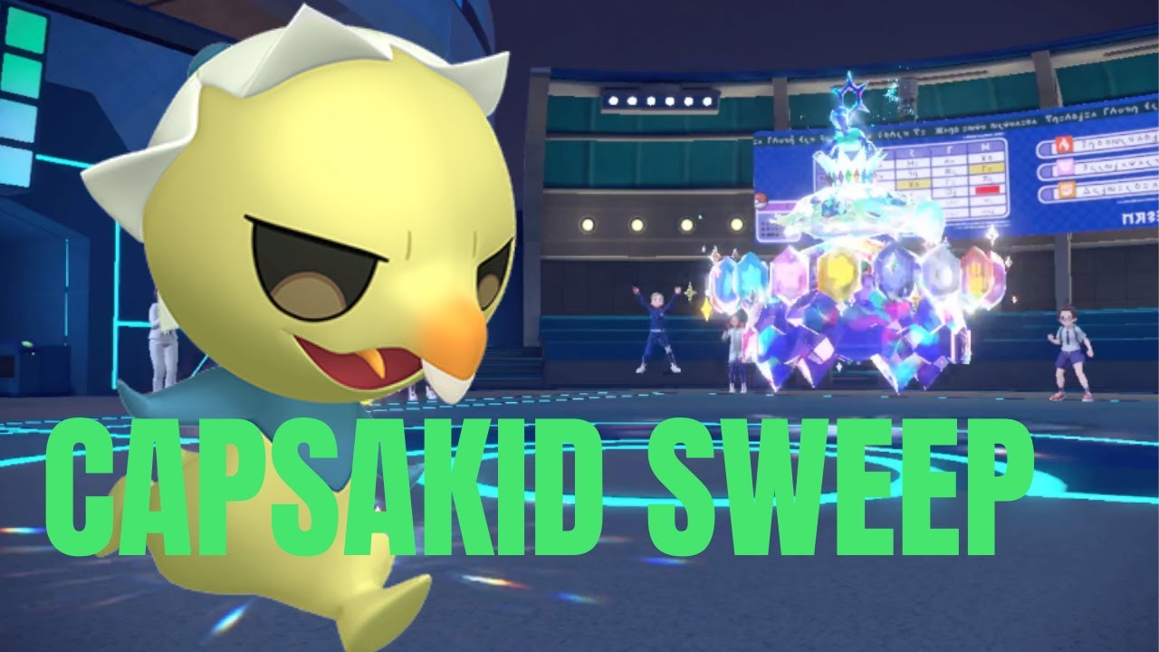CAPSAKID SWEEP - Pokemon Scarlet & Violet Battle