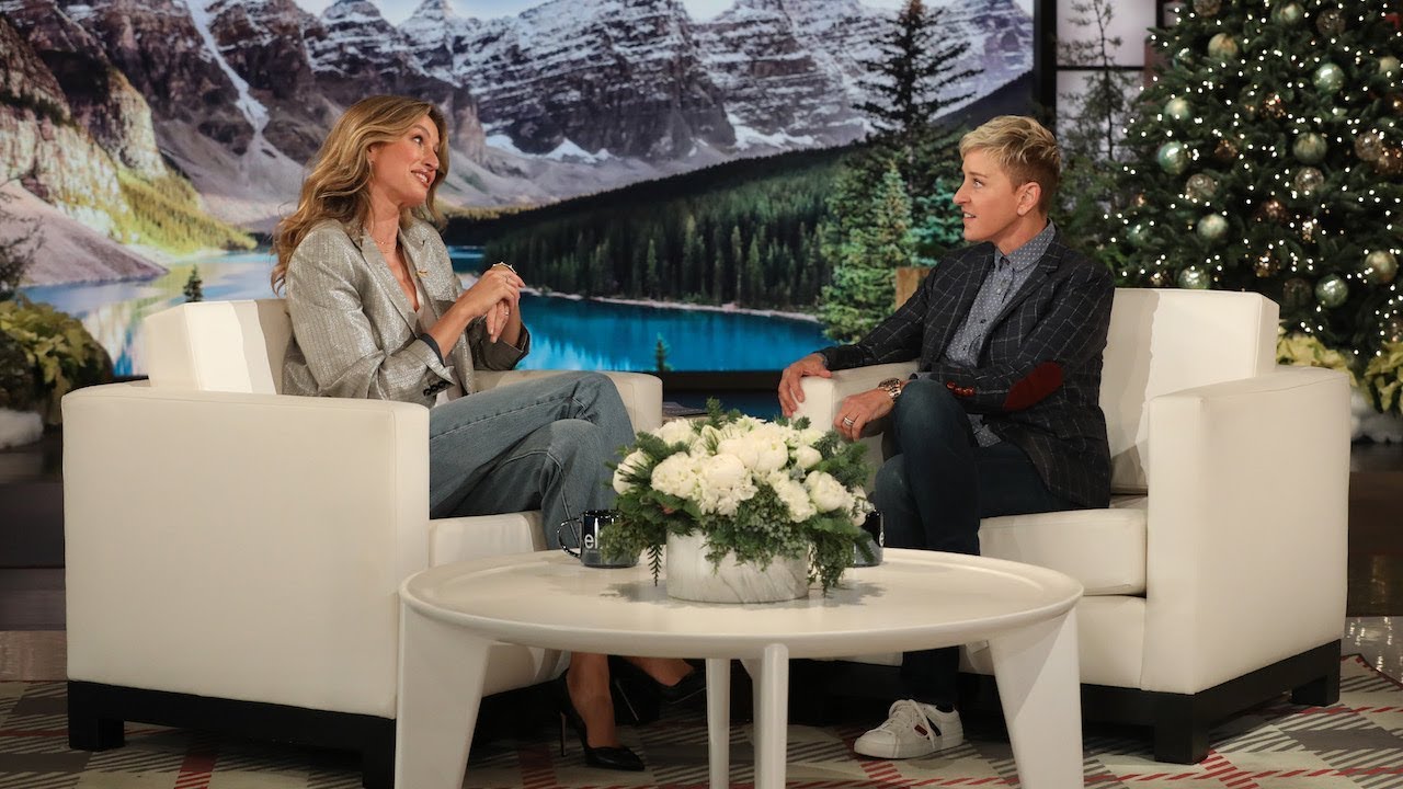 Ellen Was Gisele Bündchen's Good Luck Charm for Meeting Tom Brady