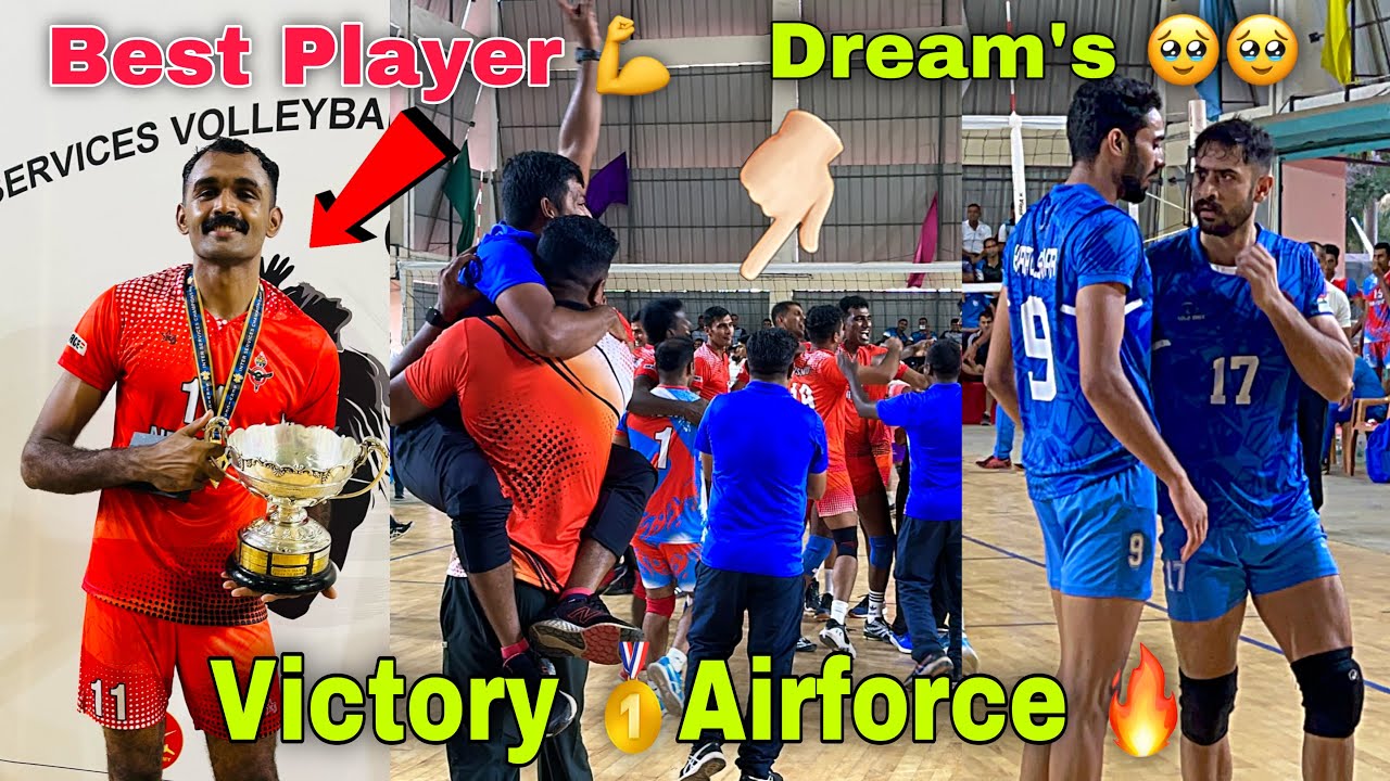 Victory🥇Airforce 💪 Dream’s 🥹🥹 Indian Navy Vs Airforce 💥 Shameem Best Player 👌 Inter Services