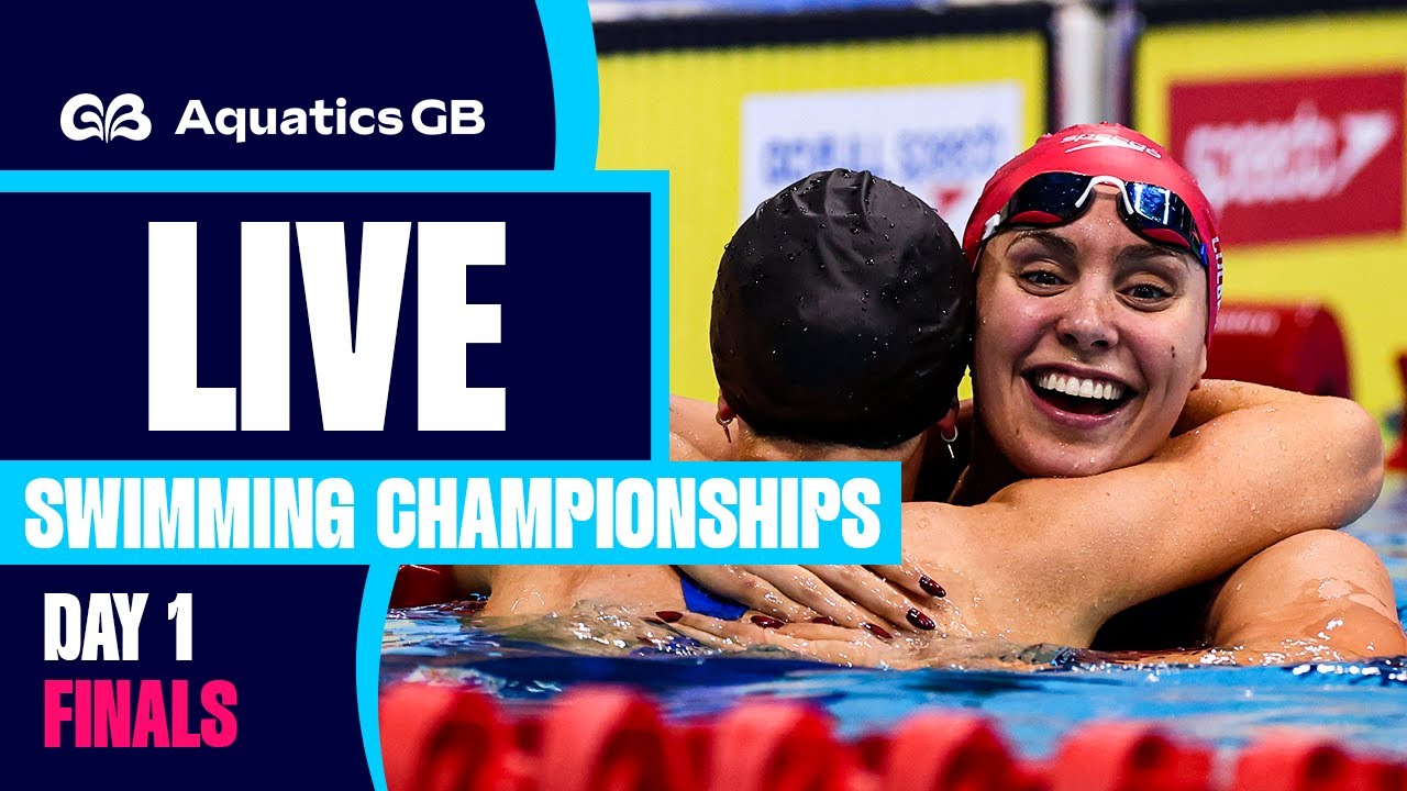 LIVE SWIMMING FINALS | Day One (15th April) | Aquatics GB Swimming Championships 2025