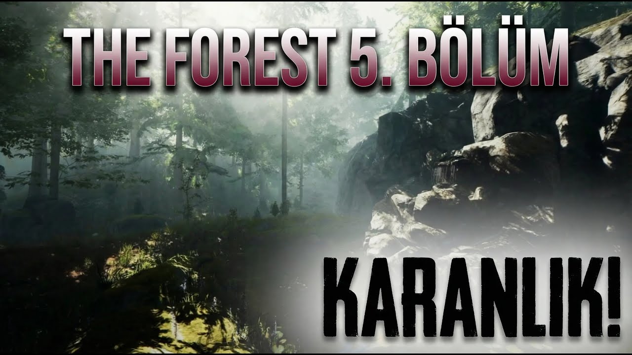 BİRAZ KARANLIK ! THE FOREST 5.  BÖLÜM