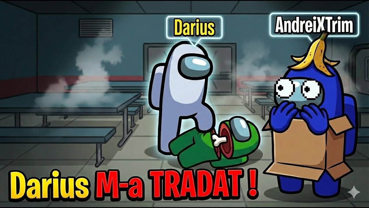 L-am Prins Pe Impostorul DARIUS La Among Us Cu Youtuberii !