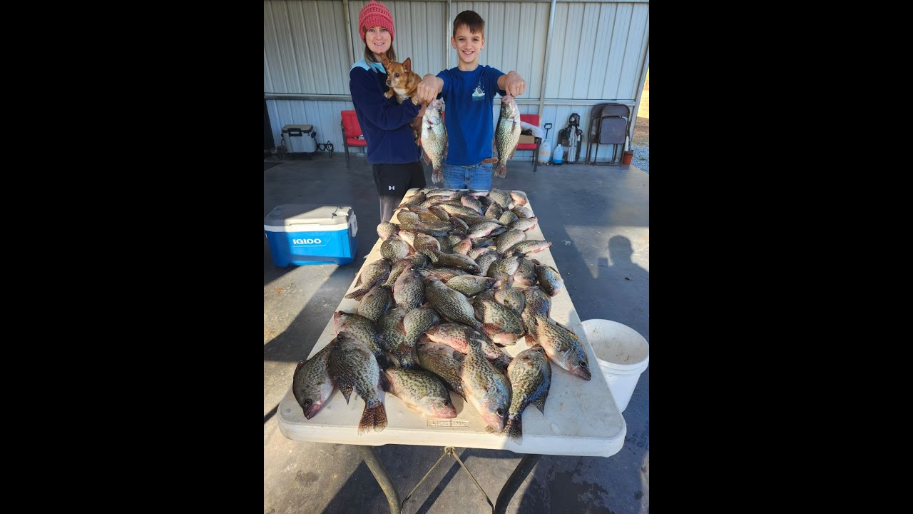 Dock Shooting for Winter Time Crappie POV