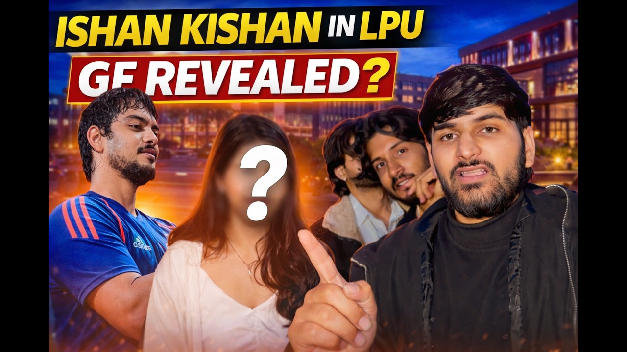 Ishan Kishan Visits LPU 😱 | GF Revealed? | Ishan Kishan in LPU Full Event
