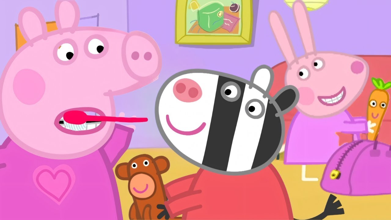 Peppa Pig 😴 The Big Sleepover Party! 🛌🌟 Toon Mania - Little Zoo Club