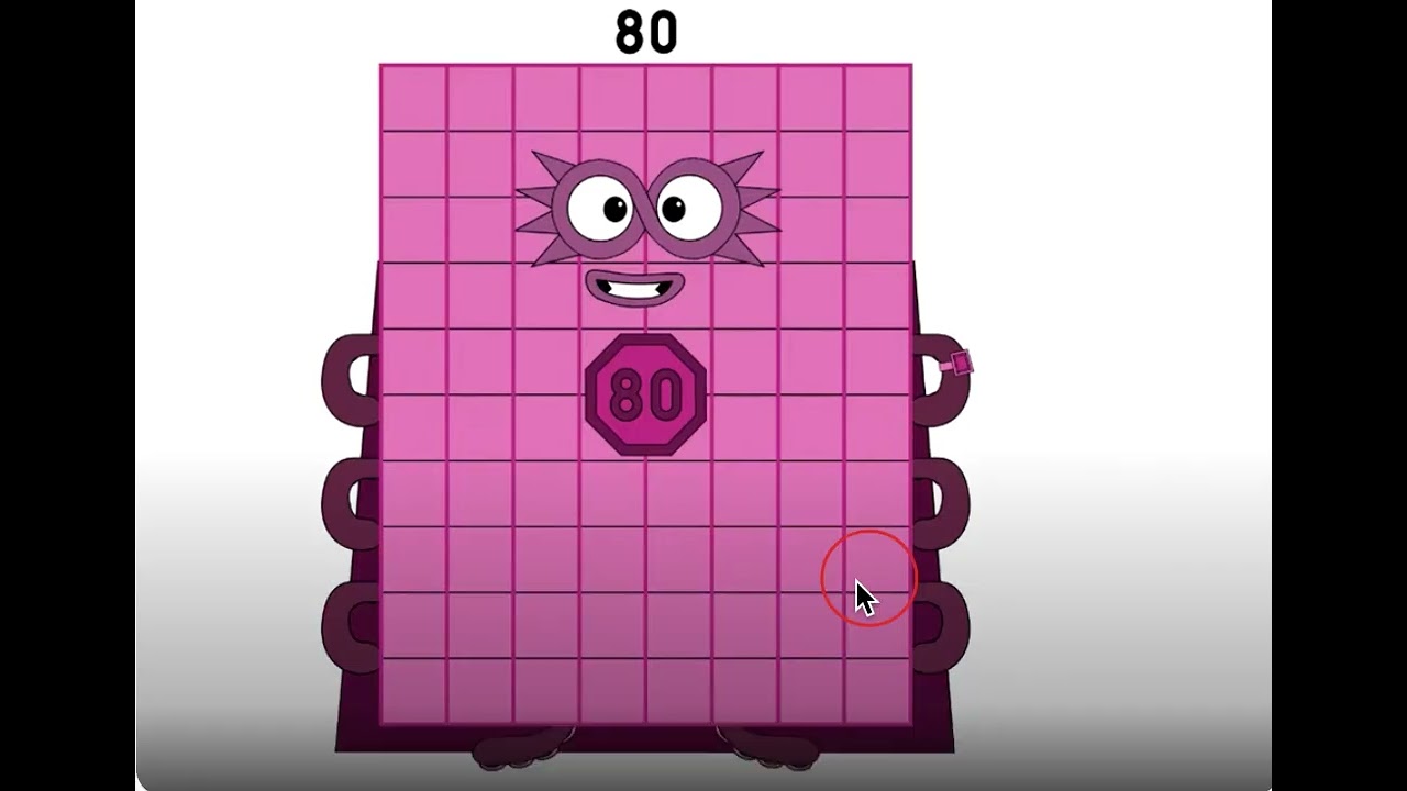 Numberblocks 65 to 100