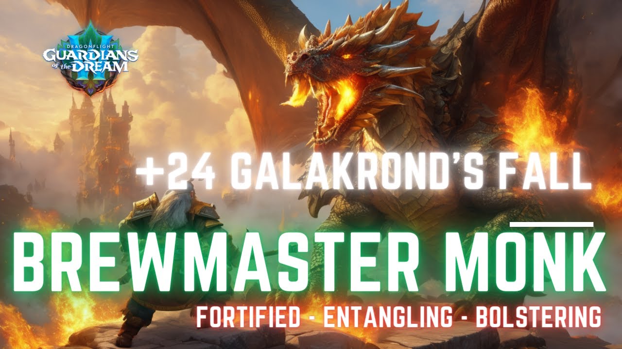 24 Galakrond's Fall | S3 10.2 M+ | Brewmaster Monk