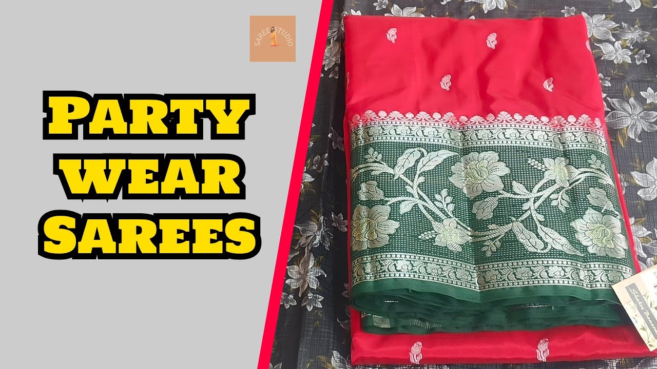 Party Wear Sarees #చీరలు 