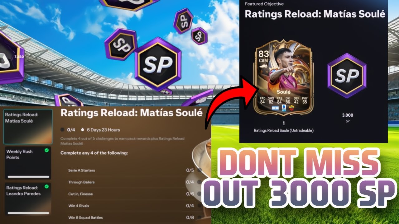HOW TO GET 3000 SP AND SOULE FAST! FC26