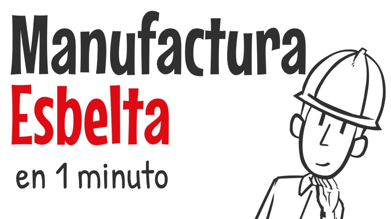 🏭 Manufactura Esbelta Explicación Ejemplo | Lean Manufacturing TOYOTA | Manufactura Lean Producción