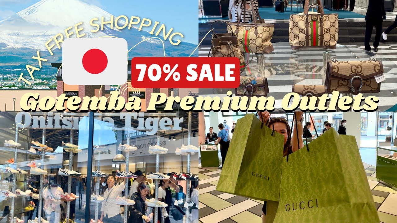 GOTEMBA PREMIUM OUTLET ЯПОНИЯ | ONITSUKA TIGER OUTLET, GUCCI OUTLET РАСПРОДАЖА С ЦЕНАМИ
