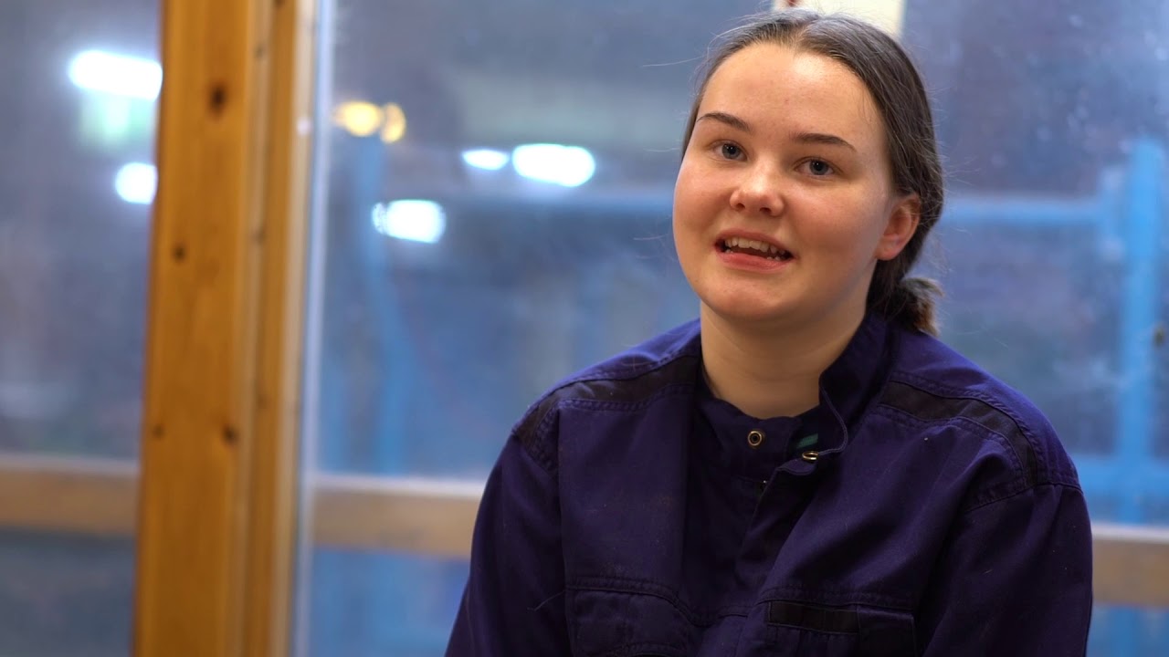 Naturbruk på Senja videregående skole, avdeling Gibostad.
