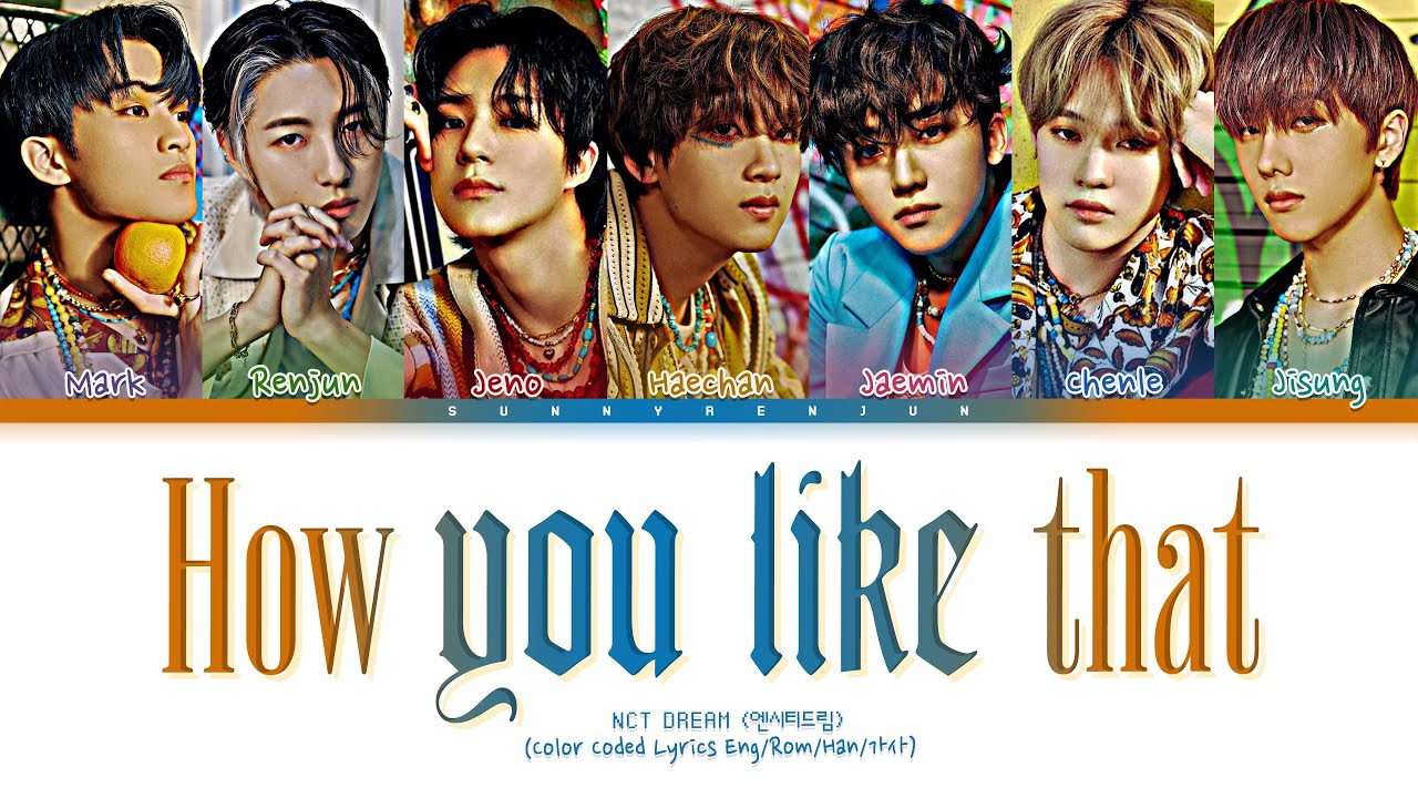 How would NCT DREAM sing How You Like That - BLACKPINK ? (Male Ver.)