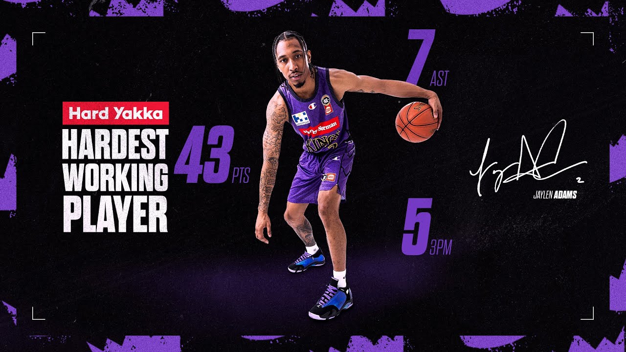 Hard Yakka - Hardest Working Player: Jaylen Adams (round 18)