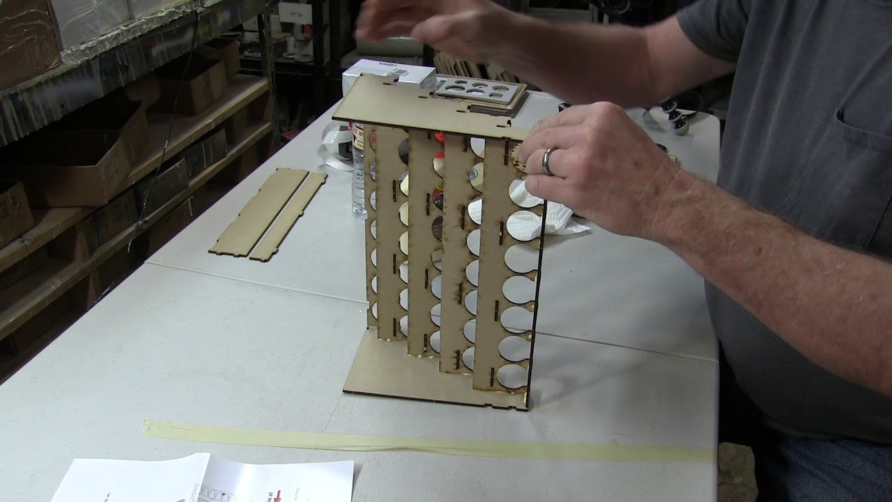 Paint Rack Assembly Video