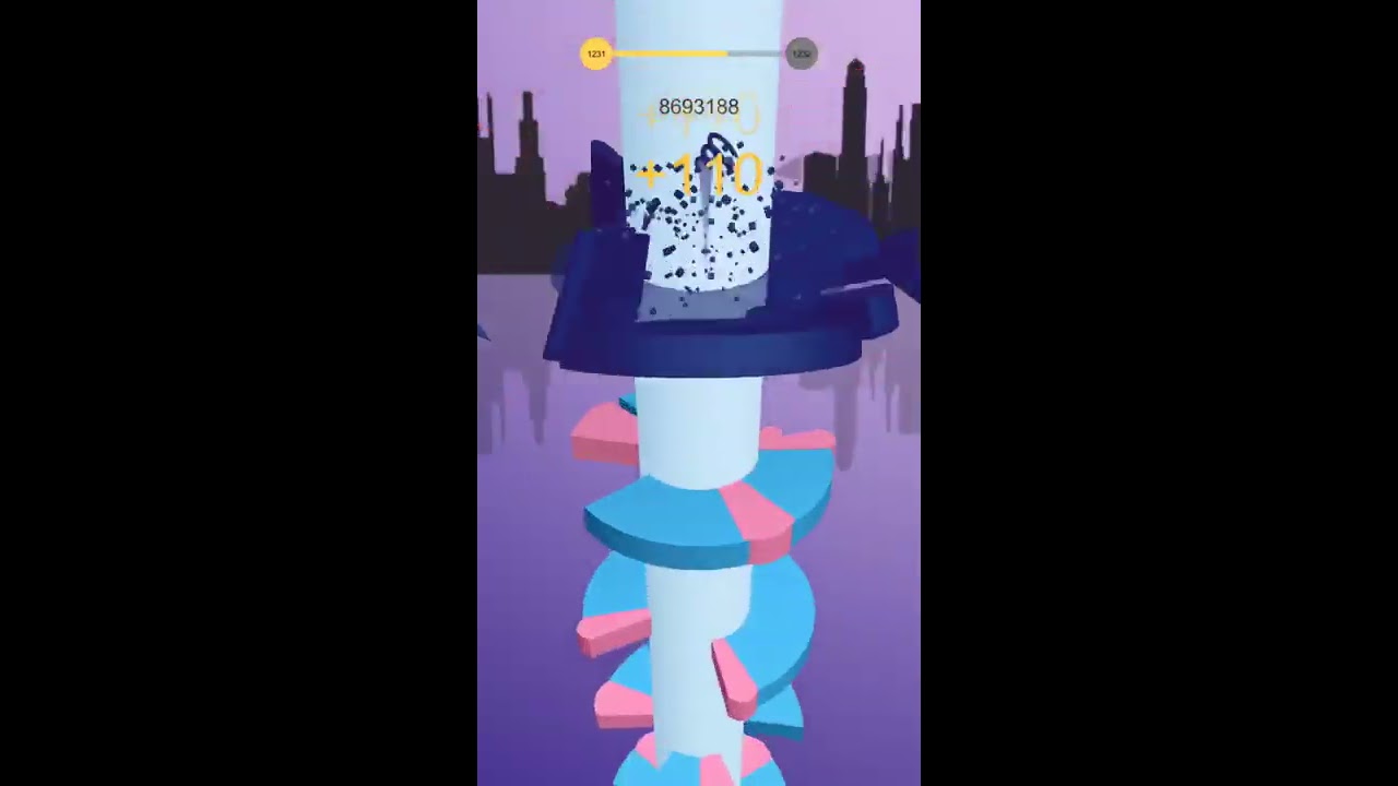 Helix Jump score #10000000+, World&rsquo;s best score# level #1k+