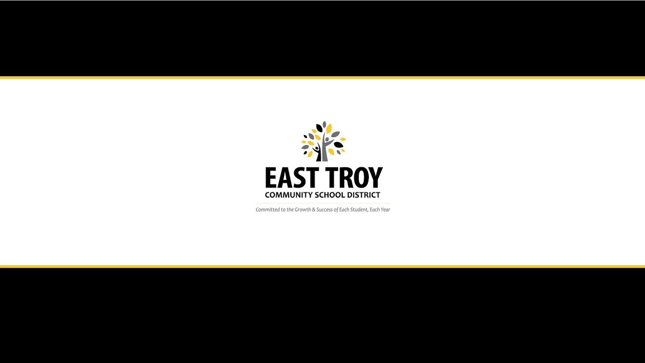 East Troy Community School Board Meeting -  May 13th, 2019