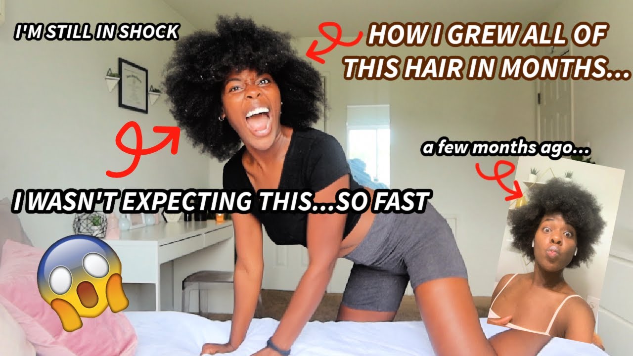 HOW I GREW ALL OF THIS HAIR IN A FEW MONTHS...I MADE ONE SIMPLE CHANGE | TIPS + PRODUCTS