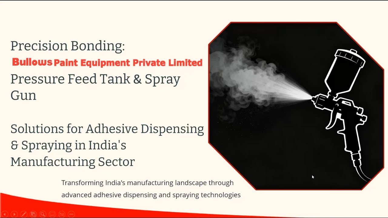 Bullows Webinar 3 - Bullows Solutions for Adhesive Dispensing & Spraying in Indian Market