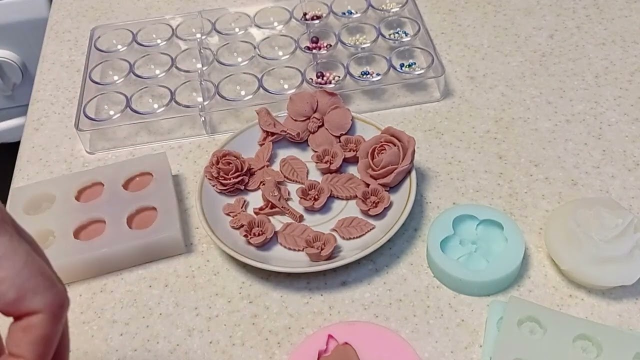 Фантазийный шоколад. Немного рабочего процесса.