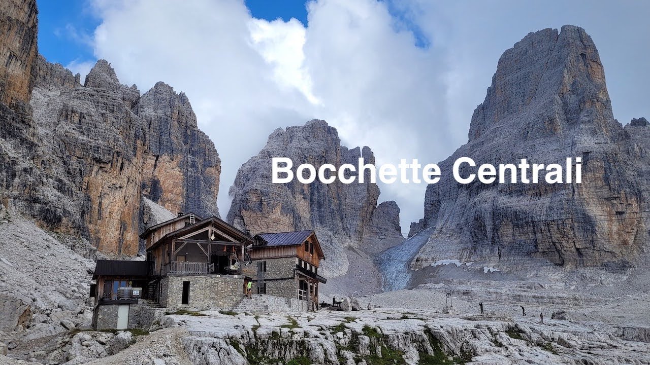 Bocchette Centrali via ferrata - DAY TRIP in Dolomiti di Brenta  /4K cinematic DJI mini 3 pro GoPro9
