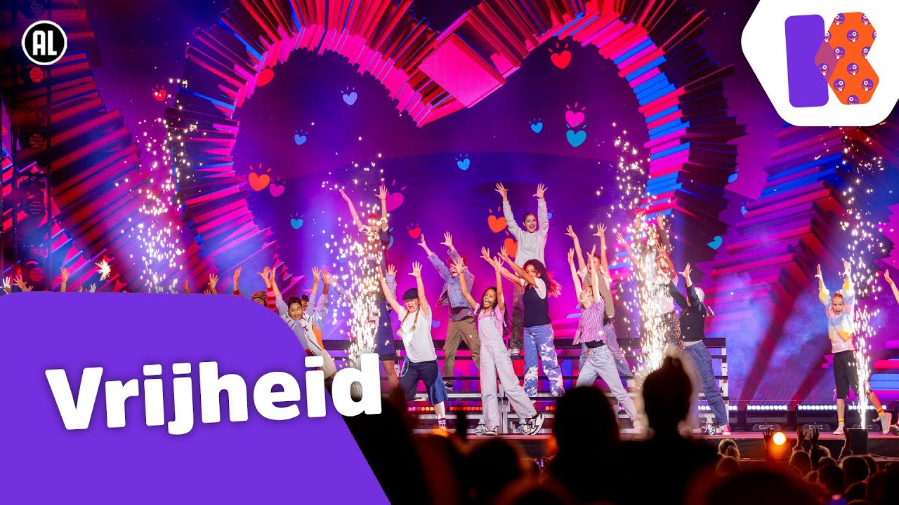 🎵Vrijheid LIVE bij De Grote Show - Kinderen voor Kinderen en NXT