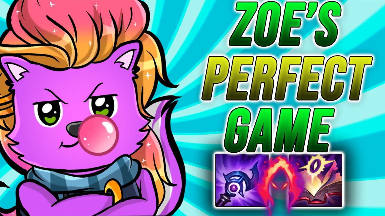 What playing a perfect game with Zoe looks like | League of Legends