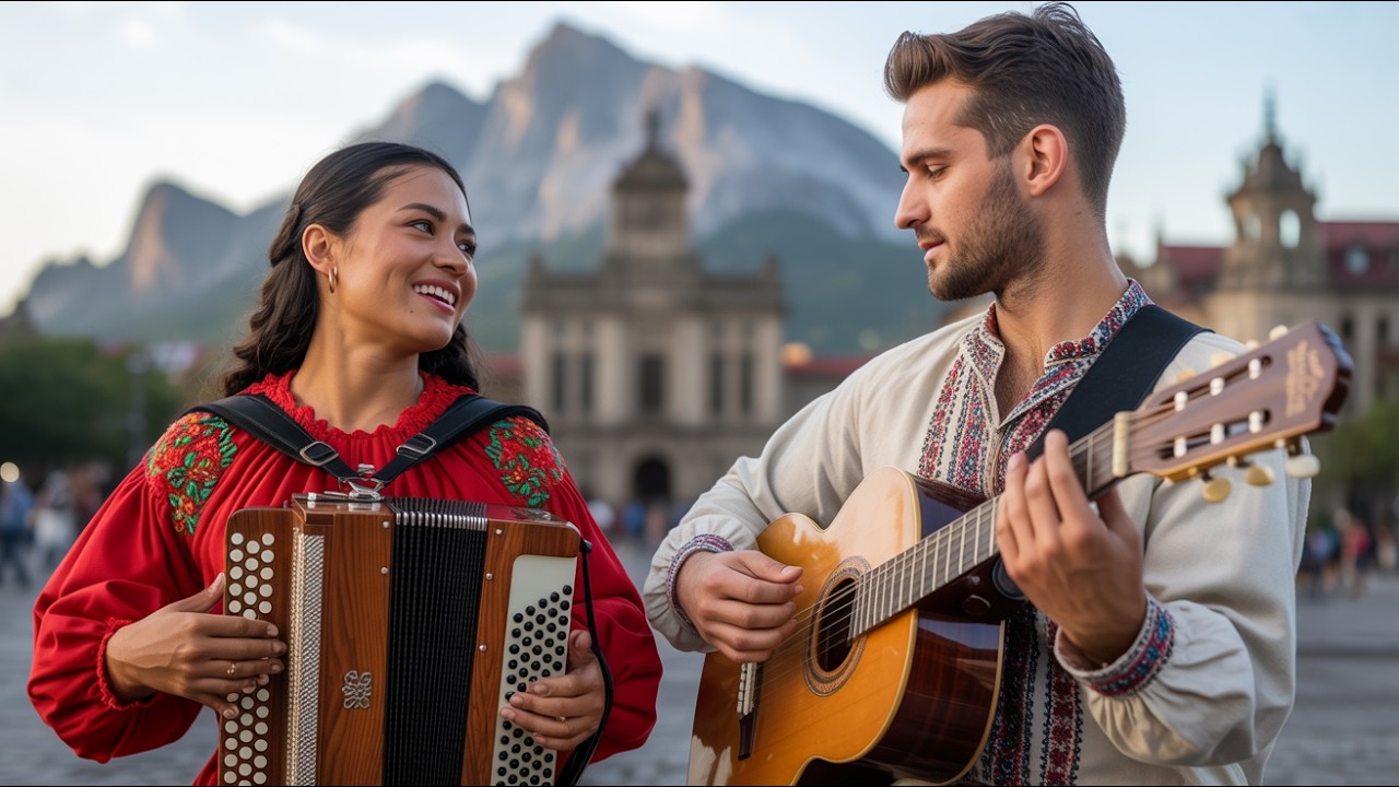 The Best Mexico & Poland Instrumentals | Romantic Guitar & Accordion Folk Music 2H