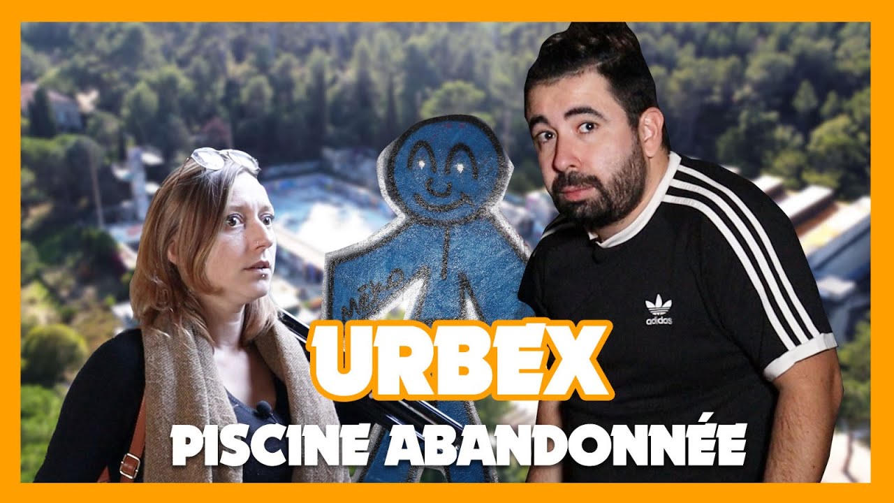 URBEX dans une piscine abandonnée à MARSEILLE ! BABETTE & BÉBER