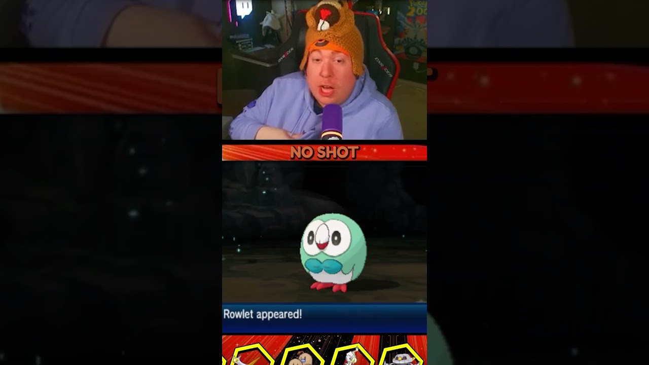 Full-Odds Shiny Rowlett in Ultra Sun! #shorts #pokemon