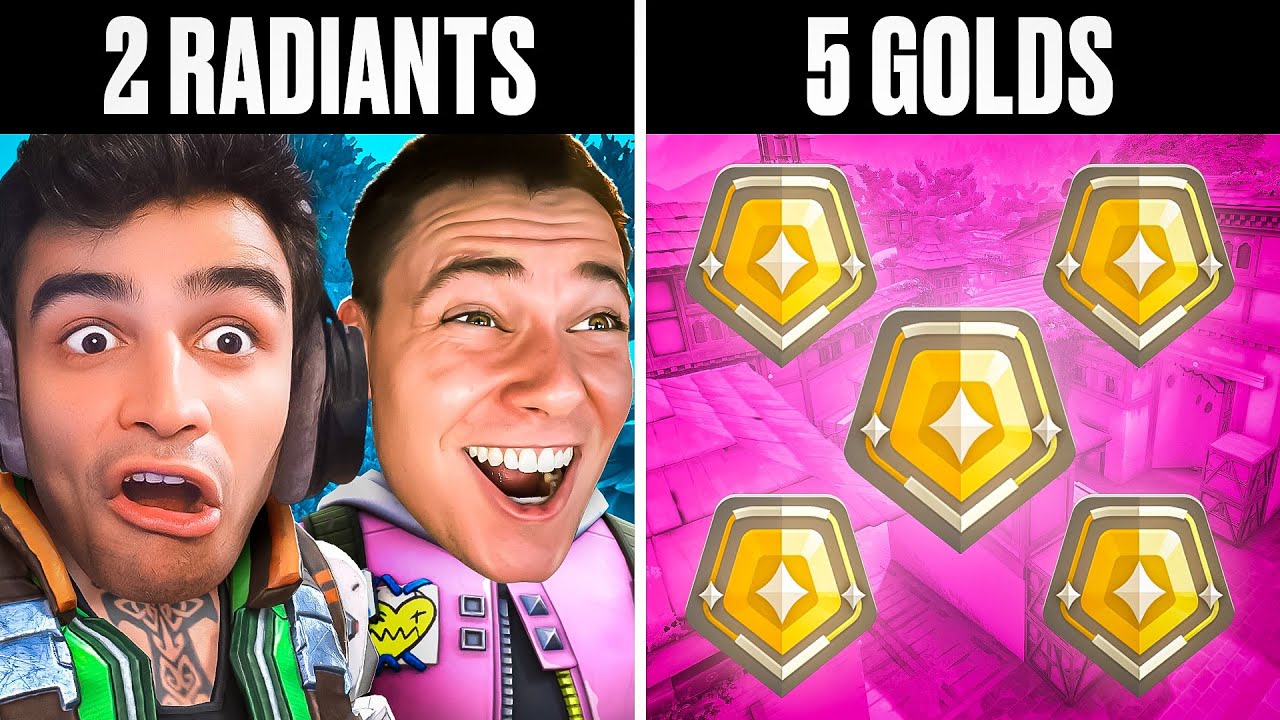 2 Radiants VS 5 Golds (AN ABSOLUTE NAIL BITER)