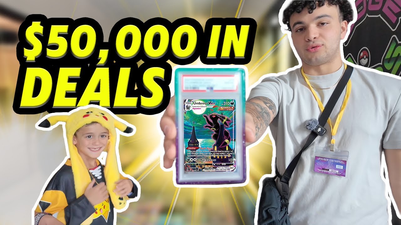 $50k+ In DEALS At Boca Raton Card Show!!! Vendor POV