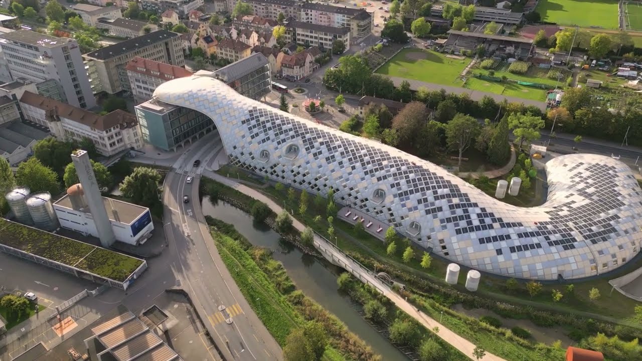 The Swatch Dragon in Biel/Bienne - DJI Mini 3 Pro