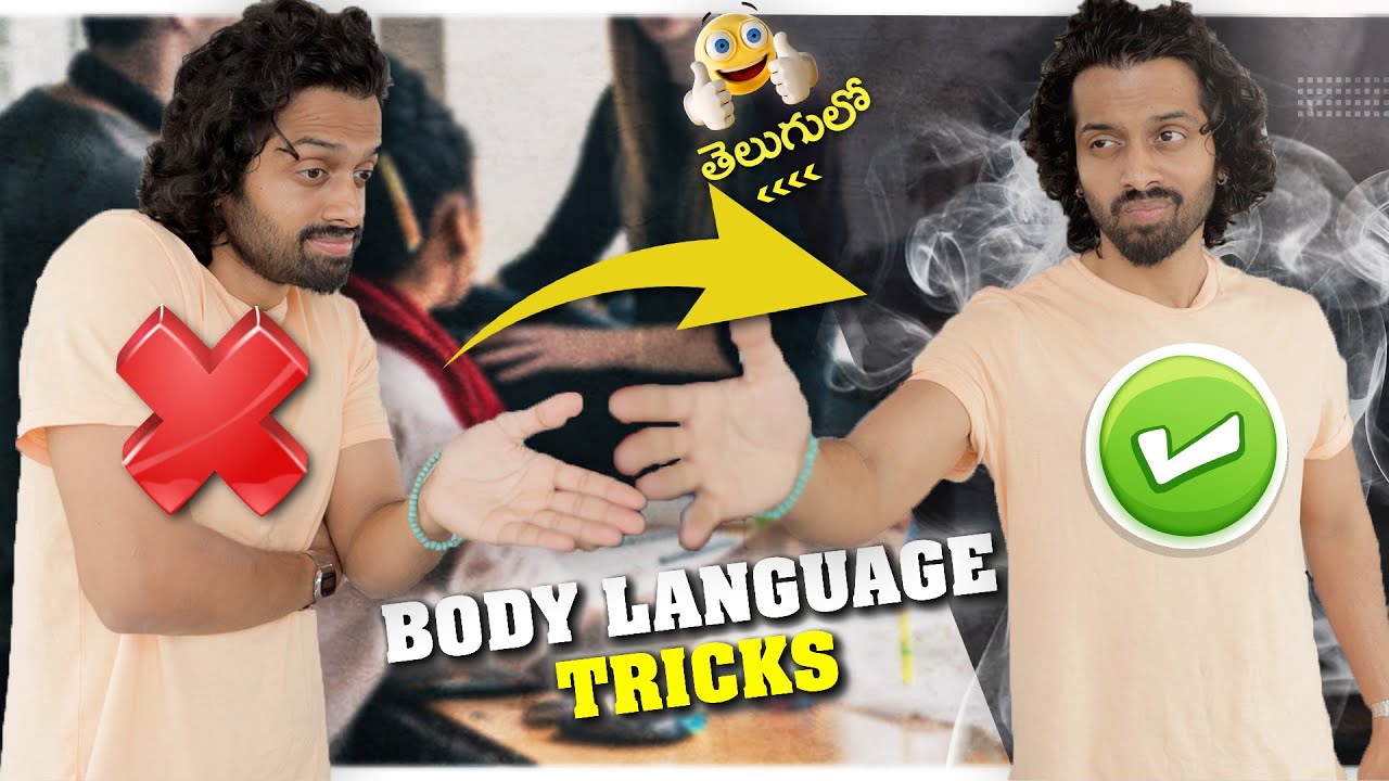 9 BODY LANGUAGE Tricks You MUST Know To Be INSTANTLY ATTRACTIVE | Mens Style Telugu | Aye jude!