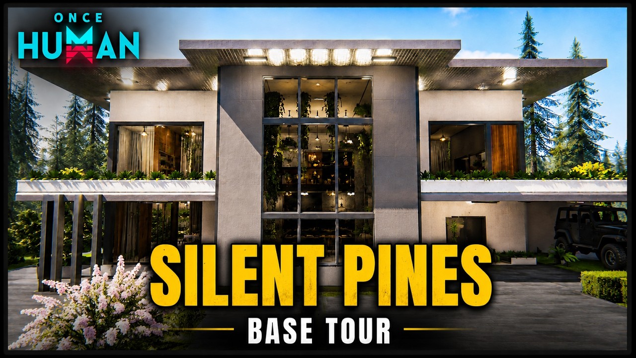 Once Human: Silent Pines | Luxury Forest Home Tour