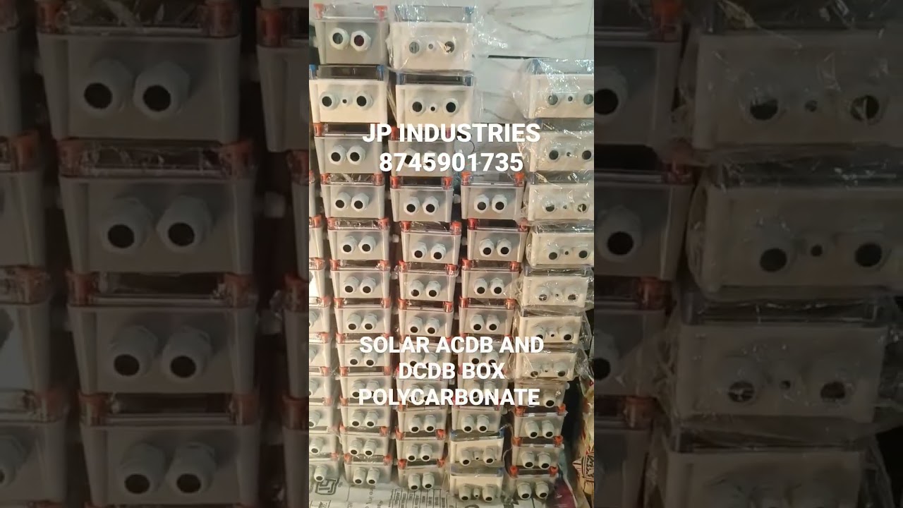 solar acdb single pH acdb three pH DCDB on grid and off grid 