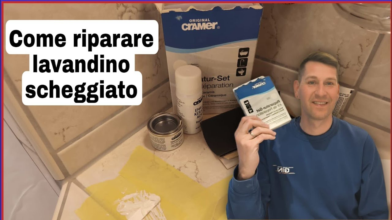lavandino scheggiato,così si ripara e risparmia il cambio#lavandinoscheggiato