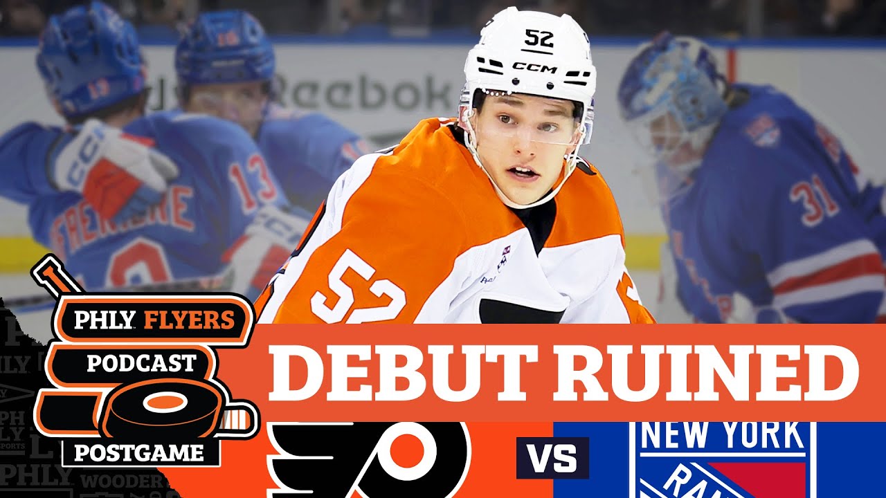 Denver Barkey SCORES 2 points in NHL rookie debut but Flyers BLOW lead & fall to Rangers in shootout
