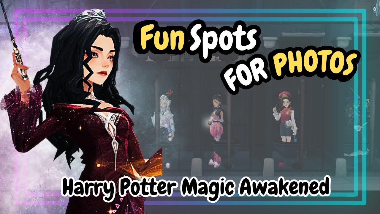 5 FUN GLITCHES TO TAKE PHOTOS IN HARRY POTTER MAGIC AWAKENED