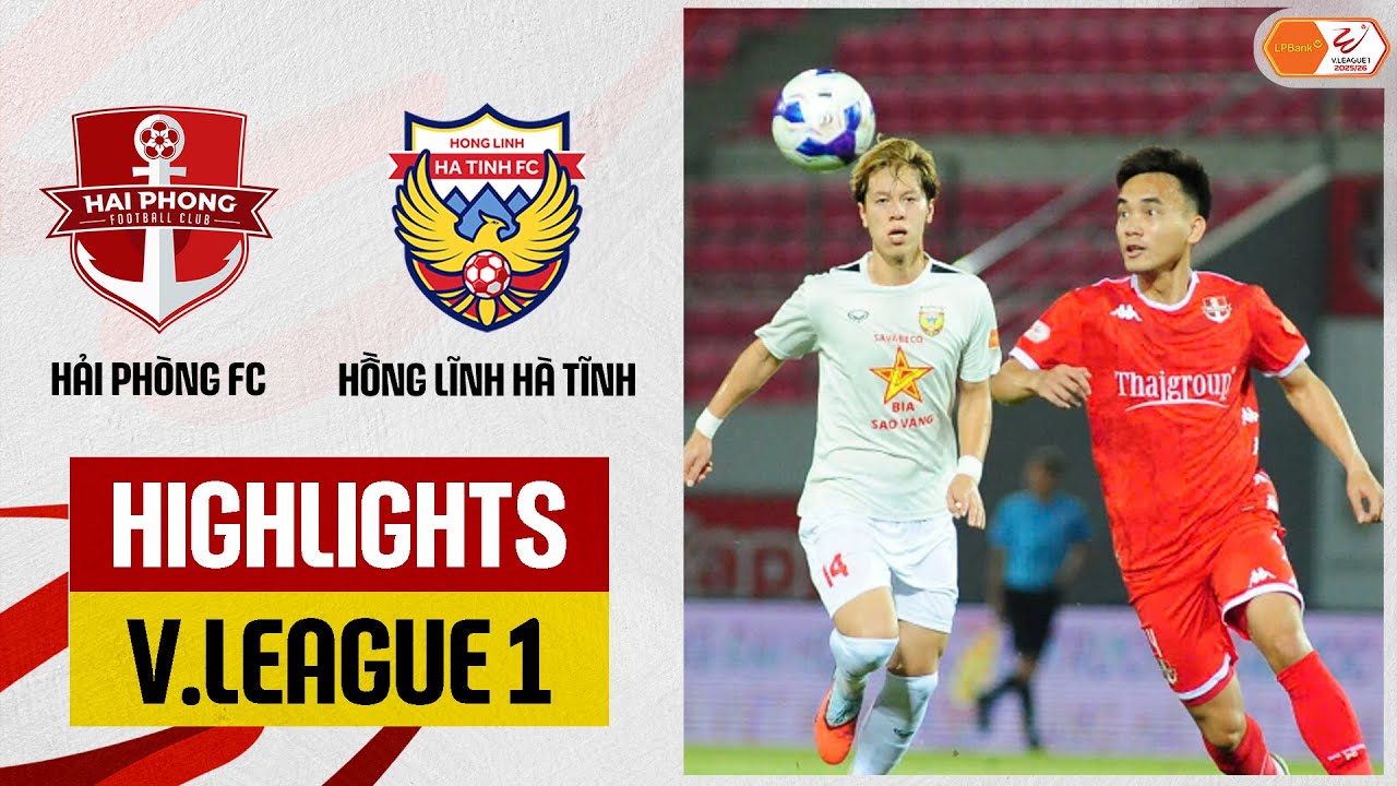 Highlights: Hải Ph&ograve;ng - H&agrave; Tĩnh | Tấn c&ocirc;ng m&atilde;n nh&atilde;n, ngược d&ograve;ng đẳng cấp