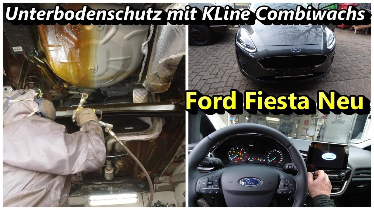 Ford Fiesta Neuwagen   Unterbodenschutz mit Combiwachs