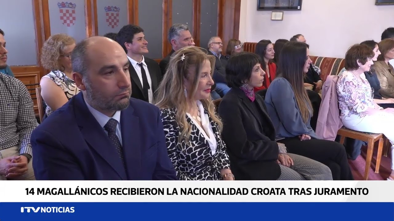 Magallánicos recibieron la nacionalidad croata en solemne ceremonia