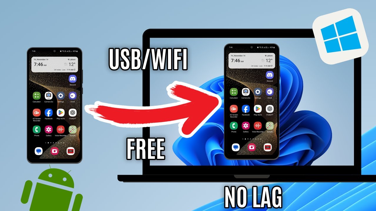 How to Control Android Phone from PC / Laptop | How to Use SCRCPY